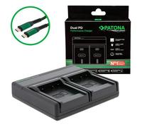 Patona Cargador Premium Dual PD Performance para Panasonic DMW-BLE9E