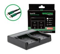 Patona Cargador Premium Dual PD Performance para Panasonic DMW-BLF19