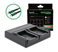 Patona Cargador Premium Dual PD Performance para Panasonic DMW-BMB9