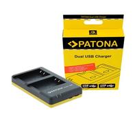 Patona Cargador rÃ¡pido doble para Canon LP-E17