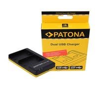 Patona Cargador rÃ¡pido doble para Canon LP-E6