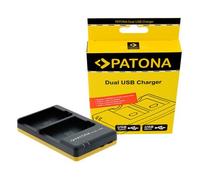 Patona Cargador rÃ¡pido doble para Canon LP-E8