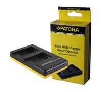 Patona Cargador rÃ¡pido doble para Canon NB-13L