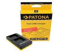 Patona Cargador rÃ¡pido doble para Panasonic DMC-GF6