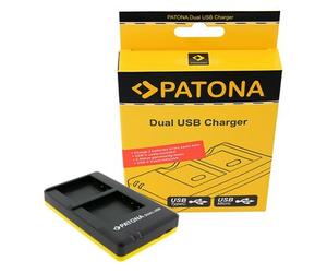 Patona Cargador rÃ¡pido doble para Panasonic DMC-GF6