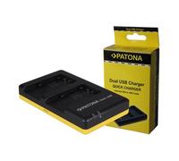 Patona Cargador rÃ¡pido doble para Panasonic VW-VBT190