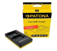 Patona Cargador rÃ¡pido doble para Sony NP-BG1