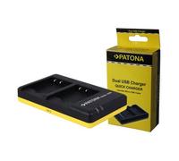 Patona Cargador rÃ¡pido doble para Sony NP-BN1