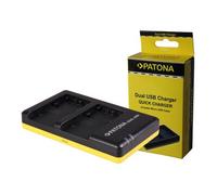 Patona Cargador rÃ¡pido doble para Sony NP-FP30