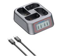 Patona Cargador rápido de 4 pliegues Platinum USB-C PD QC Canon LP-E6 LP-E6N LP-E6NJ LP-E6P