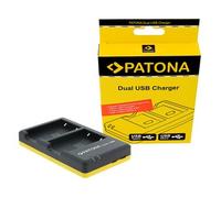Patona Cargador rápido doble para Nikon ES-EL5+