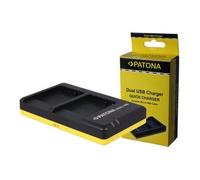 Patona Cargador rápido doble para Panasonic BCG10E