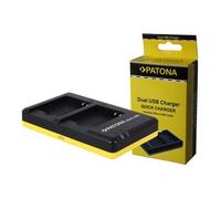 Patona Cargador rápido doble para Panasonic DMW-BCM13