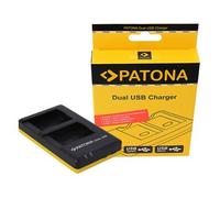 Patona Cargador rápido doble para Sony - Producto devuelto sin embalaje original NP-FW50