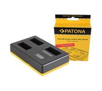Patona Cargador triple USB para Canon LP-E17