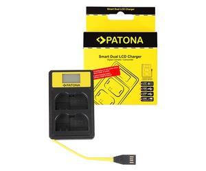 Patona Cargador USB SmartDual LCD para Nikon EN-EL15
