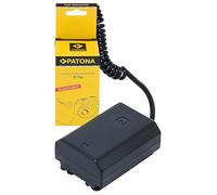 PATONA D-Tap Batería Dummy VP-FZ100 para Sony Alpha 7 III IV | Compatible: Sony Alpha 7, A9 II, ILCE A6600, A6700, A7 III, A7 IV, A7C II, A7CR, A7S III, A7R III, A7R IV, A7R V, A7R3