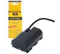 PATONA D-Tap Dummy Batería Adaptador de Corriente VP-DRE6 Cargador Compatible con Canon LP-E6 LP-E6N LP-E6NH EOS R5 R6 R6II R7 5D Mark II Mark III 5DS R 6D 7D 60D 60Da 70D 80D 90D XC10 XC15