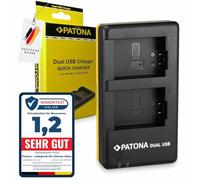 PATONA Dual Cargador de cámara para Panasonic DMW-BMB9 BMB9E, BP-DC9