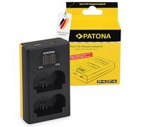 PATONA NP-W235 Cargador Compatible con Fujifilm GFX-50s II GFX-100S GFX-100 II X-H2 X-H2S X-S20 X-T4 X-T5 con USB Dual LCD 1888 (Entrada USB-C o Micro USB)