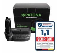 PATONA Empuñadura de batería de repuesto para mango vertical VG-C4EMRC, compartimento de batería para 2 baterías NP-FZ100 compatibles con Sony A9 II A7IV A7RIV, ergonómico y antideslizante