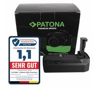 PATONA Empuñadura de batería premium compatible con Blackmagic Pocket Cinema 4K 6K, compartimento de batería para 3 x LP-E6N, con función de carga USB-C, ergonómico y antideslizante