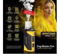 Patona Máquina de humo portátil Fog Master Pro Set con accesorios y maletín incluidos