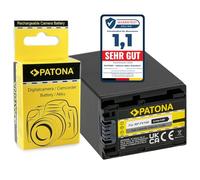 PATONA NP-FV100 Batería 2700mAh Compatible con Sony FDR-AX100E AXP33 DCR DVD92E 105E 106E 109E 110E 115E 150E 202E 203E 205E 304E 305E 310E HC16E HDR CX105E CX106E NPFV100 FV100