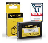 PATONA NP-FW50 Batería 950mAh Compatible con Sony Alpha 7 A7 A7S A7R A7II A6000 A6300 A6400 A6500 RX1R III DSC-RX1RM3 ZV-E10 DSC RX10 Mark II III IV NEX-3 NEX-5 NEX-6 NPFW50