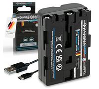 PATONA Platinium NP-FM500H Batería 2600mAh Compatible con Sony Alpha DSLR A100 A200 A300 A350 A450 A500 A550 A560 A580 A700 A850 A900 SLT A57 A58 A65 A68 A77 A99