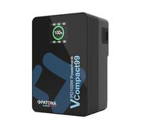PATONA Platinum 99Wh Batería V-Mount 6700mAh, PD100W USB-C, D-Tap USB-A, DC
