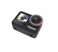 PATONA Platinum Action Cam Life SL5 6K | SupCam Pro App iOS & Android | 64MP 170° gran angular | MicroSD | Dual Screen | Mando a distancia | 12 m y 30 m resistente al agua | Altavoces | Estabilización