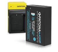 PATONA Platinum Bateria NP-W126S con Slim Cargador USB-C NPW126s NP W126s Compatible con Fuji Fujifilm FinePix XT1 XT2 XT3 XT100 XT200 XPRO2 XPRO3 XA3 XA5 XA7 XA10