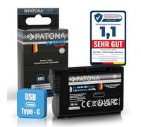 PATONA Platinum EN-EL15c Batería USB (2600 mAh) con Entrada Directa USB (USB-c) 1363 - También Compatible con Zf Z6III