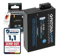 PATONA Platinum LP-E8+ Batería 1140mAh Compatible con Canon EOS 550D 600D 650D 700D Rebel T2i T3i T4i T5i Kiss X4 X5 X6i X7i Battery Pack LPE8 LP E8 LPE 8
