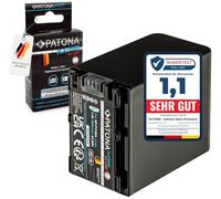 PATONA Platinum NP-FV100 Batería 3090mAh Compatible con Sony FDR-AX100E AXP33 DCR DVD92E 106E 109E 110E 115E 150E 202E 203E 205E 304E 305E 310E HC16E HDR CX105E CX106E NPFV100 FV100 FV-100