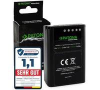 PATONA 1262 batería Recargable Ión de Litio 1140 mAh 7,6 V - Batería/Pila Recargable (1140 mAh, 8,7 WH, Ión de Litio, 7,6 V, Negro, 1 Pieza(s))