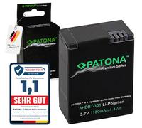 PATONA Premium Batería para GoPro AHDBT-301 AHDBT-302 AHDBT-201 1180mAh