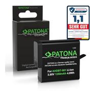 PATONA Premium Batería para GoPro AHDBT-501 AABAT-001, 1250mAh 3.85V | Compatible: GoPro Hero 5