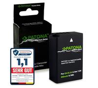 PATONA Premium Batería para Nikon EN-EL20a EN-EL20 Battery 850mAh 7.2V