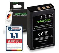 PATONA Premium Batería Recambio para Olympus BLS-5 BLS-50 PS-BLS5, 1100mAh Compatible con E-450 OM-D E-M10 Mark II III IV Pen E-P3 E-PL2 E-PL3 E-PL5 E-PL6 E-PL7 E-PL8 E-PL9 Pen PM1 PM2 Stylus 1