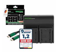 PATONA Premium Dual PD Cargador para NP-W235 NP W235 Baterías, Función Powerbank USB-C, Pantalla LCD, Carga Rápida con PD20W/45W Compatible con Fuji Fujifilm X-H2 X-H2S X-S20 X-T4 X-T5 GFX100