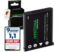 PATONA Premium LB-012 Batería 600mAh Compatible con Kodak Easyshare M125 M215 M522 M530 M550 M575 M873 M883 PIXPRO FZ51 FZ52 FZ53 LB012