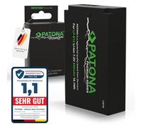 PATONA Premium LP-E12 Batería (850mAh 7.2V 6.1Wh) Compatible con Canon EOS M M2 M10 M50 M100 M200 100D Rebel SL1 PowerShot SX70 HS SX-70 LPE12 LP E12