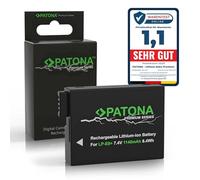 PATONA Premium LP-E8 Batería 1140mAh para Canon EOS 650D 700D | Compatible: Canon EOS 550D, 600D, 650D, 700D, Canon EOS Kiss X4, Canon EOS Rebel T2i