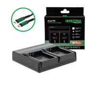 Patona PremiumDual PD Cargador de alto rendimiento para Nikon EN-EL23 in ntrada/salida USB-C