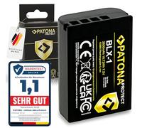 PATONA Protect BLX-1 Batería 2600mAh con Sensor NTC y Carcasa V1 ignífuga - Repuesto para Olympus BLX-1 - para OM System OM-1, OM-1 Mark II, OM-3 - fiable de -20°C a +100°C para Exteriores