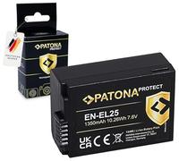 PATONA Protect EN-EL25 Batería (1350mAh 10.3Wh 7.6V) con Carcasa de protección Compatible con Nikon Z30 Z50 II Z50II Z FC ZFC para Modelos EN-EL25a EN EL25 EL25a ENEL25