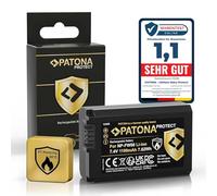 PATONA Protect NP-FW50 Batería 1100mAh - Repuesto para Sony NP-FW50 - para Alpha A7 A7S A7R A7 II, A6000 A6300 A6400 A6500, ZV-E10, DSC-RX10 II - Reserva fiable