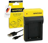 PATONA Slim Cargador para NP-FW50 Baterías Compatible con Sony RX1R III DSC-RX1RM3 DSC-RX10 Mark II III IV Alpha A7 A7S A7R A7II A5000 A6000 A6300 A6400 A6500 NEX-3 NEX-5 NEX-6